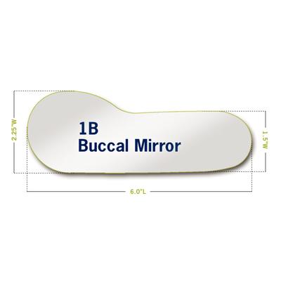 Riofoto Rhodium Intraoral Photographic Mirrors, Adult