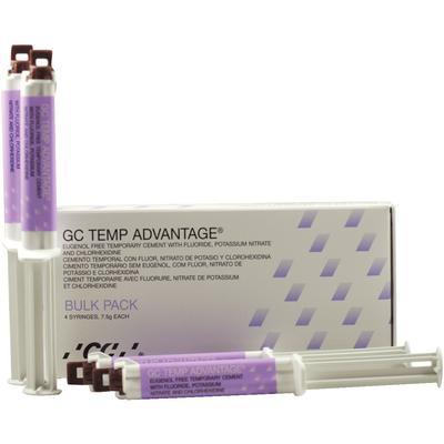 GC TEMP Advantage™ Temporary Cement – Syringes, Bulk Refill, 4/Pkg