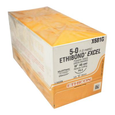ETHIBOND EXCEL™ Polyester Sutures – V-5, 30