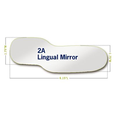 Riofoto Rhodium Intraoral Photographic Mirrors, Adult