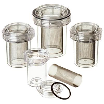 Evac-u-Trap™ 2350-FS Disposable Canister – Internal Thread, Fine Mesh 3-1/2