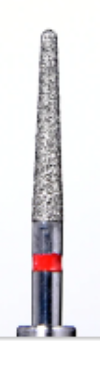 Diamond Bur, Round End Taper 10/pk