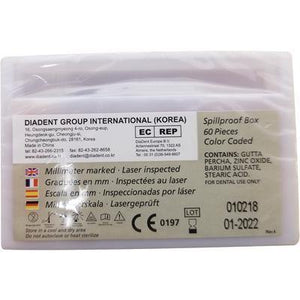 Dia-Pro T™ NEXT Gutta Percha Points, 60/Pkg