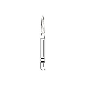 Two Striper® Diamond Burs – FG, Coarse, Green, Flame, 5/Pkg