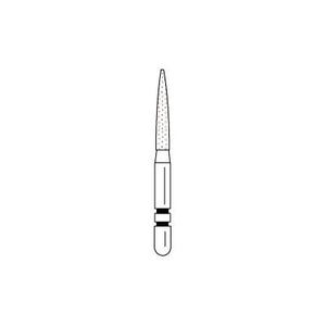 Two Striper® Diamond Burs – FG, Coarse, Green, Flame, 5/Pkg