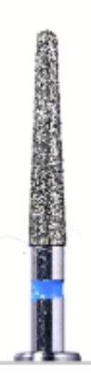 Diamond Bur, Round End Taper 10/pk