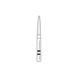 Two Striper® Diamond Burs – FG, Coarse, Green, Flame, 5/Pkg