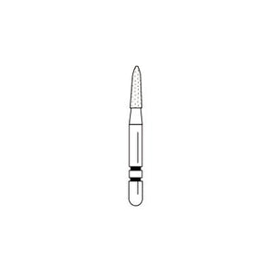 Two Striper® Diamond Burs – FG, Coarse, Green, Flame, 5/Pkg