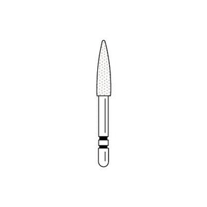 Two Striper® Diamond Burs – FG, Coarse, Green, Flame, 5/Pkg