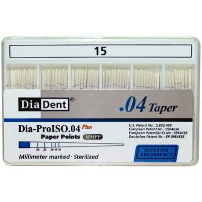 Dia-ProISO GT Paper Points – 0.04 Taper, Spillproof Packaging, 100/Pkg