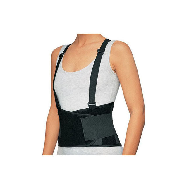 PROCARE® Industrial Back Support, With Suspenders, H8