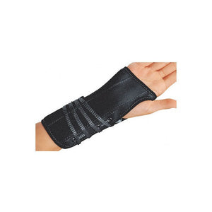PROCARE® Lace-Up Wrist Support, Right, Suede/Flannel, L7