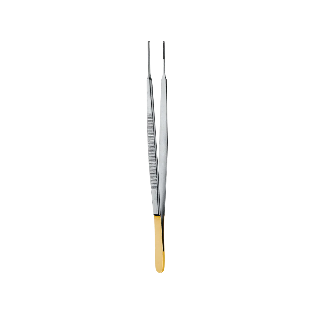 Gerald Tissue forcep, 1x2 Teeth, Tungsten Carbide, 18CM