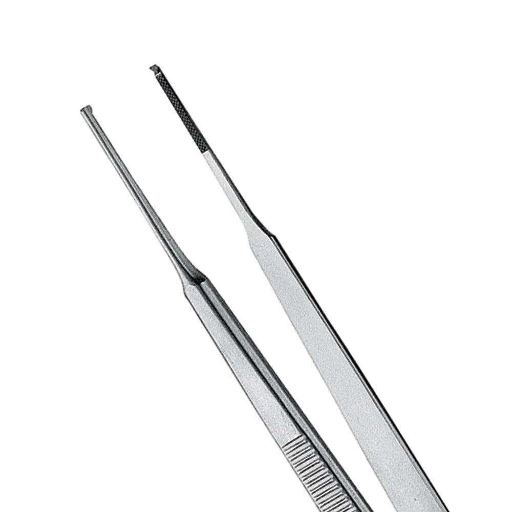 Gerald Tissue forcep, 1x2 Teeth, Tungsten Carbide, 18CM