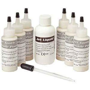 Jet Tooth Shade™ Self-Curing Acrylic Resin, 6/1 Kit