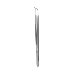 Gerald Tissue Forcep, 1x2 Teeth, Curved, 18CM