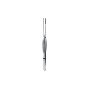 Semken Dressing Forcep, Serrated, Straight, 12CM