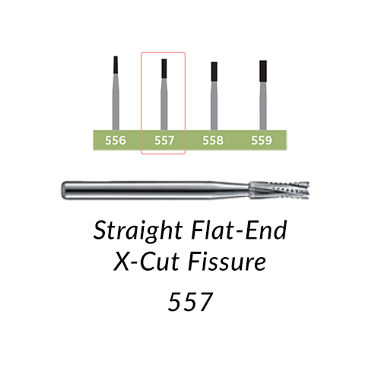 Carbide Burs FG Short Shank