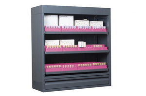 CAD/CAM Block Lockers with Internal Organizers