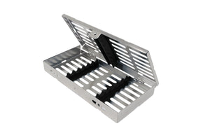 Sterilization Cassette for 7 Instruments - 180x90x22, W/O Lock, Non Detatchable