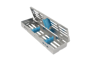 Sterilization Cassette for 3 Instruments - 180x55x22, W/O Lock, Non Detachable