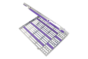 Sterilization Cassette for 7 Pliers/Cutters & 3 Instruments, Detachable - 203X280X20MM