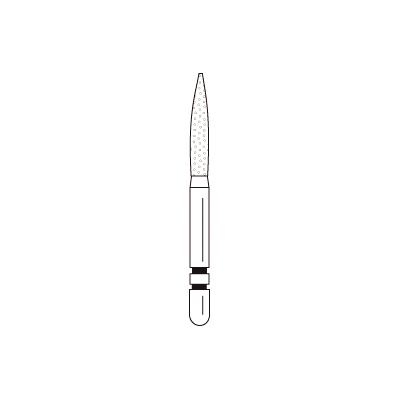 Two Striper® Diamond Burs – FG Long, 5/Pkg