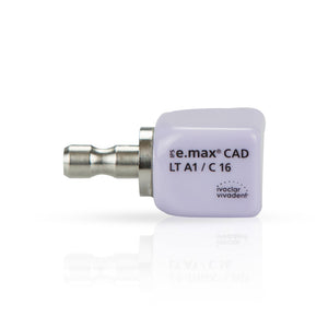 IPS e.max® CAD LT (Low Translucency) Blocks – Size C16, 5/Pkg -
