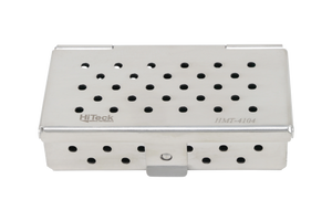 Sterilization Cassette for Clamps, Small Parts & Handpieces, With Silicone Mat - 80x40x20, Non Detachable