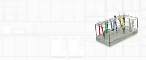 Vertical Instrument Rack - M2 - S