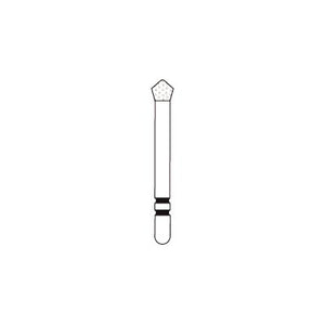 Two Striper® Skooter™ Diamond Burs – FG, Acorn, 5/Pkg