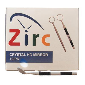 Crystal HD™ Mouth Mirrors – Soft Grip Handles, Single End