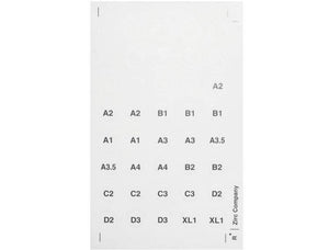 Shade Label Sheet