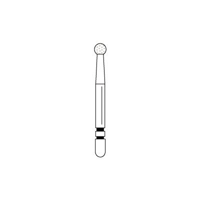 Two Striper® FG Operative Diamond Burs – FG, Medium, Blue, 5/Pkg