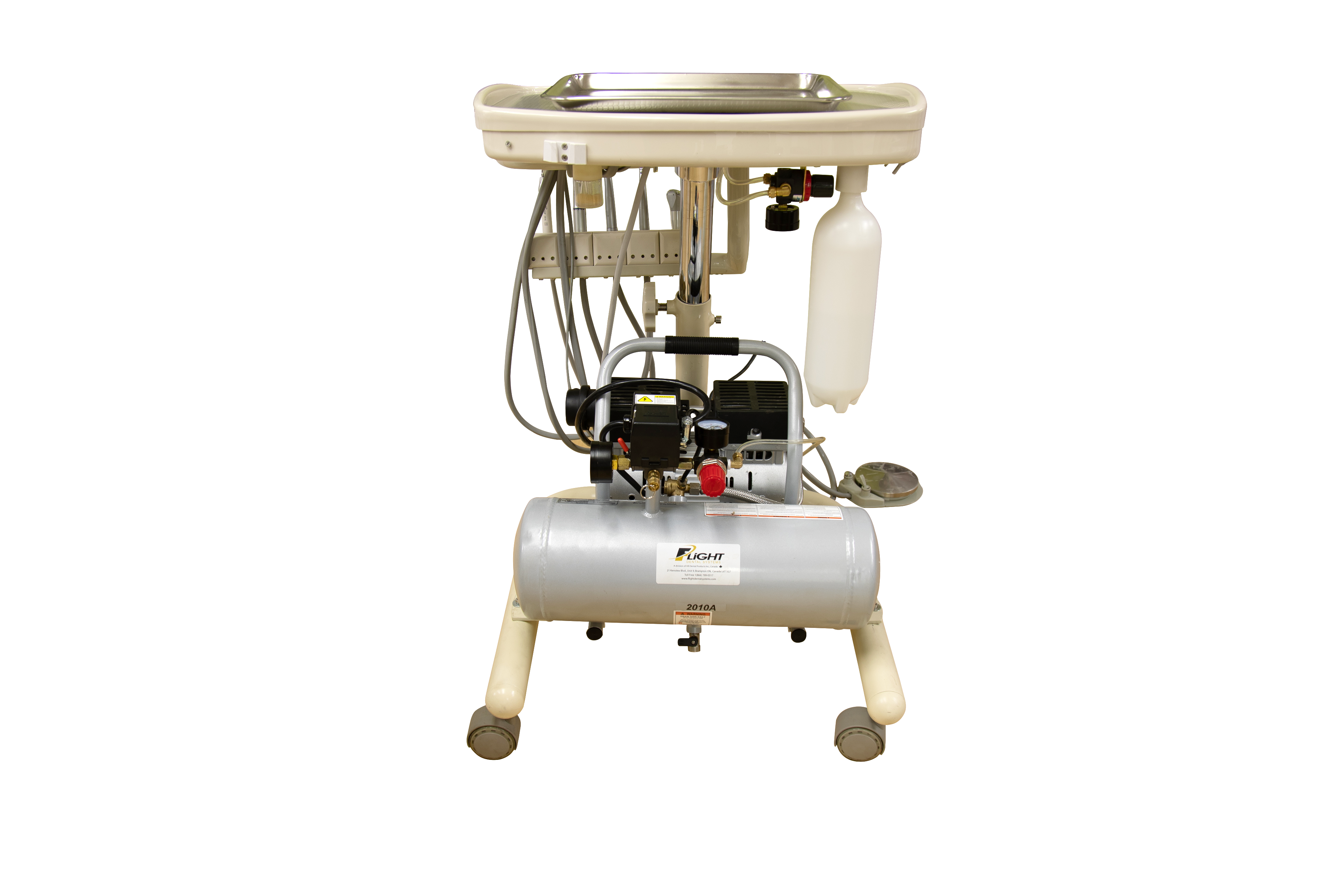 A-Series Doctors Cart with TRAD-2001 and Integrated Compressor