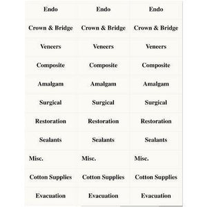 Tub Accessories – Labels, ID Labels
