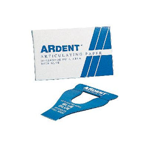 Horseshoe/Full Arch Articulating Paper – Extra Thin, 63 Microns, 6 Books/Box