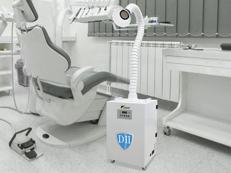 Flight DefendME II Aerosol Evacuator System (4 Stage Filter and UV-C  Disinfection) - 250 CFM, 350W Motor, 5W UVC Bulb