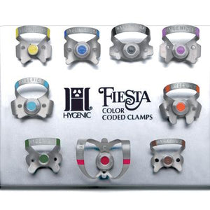 Hygenic® Fiesta® Color-Coded Clamps, Sets