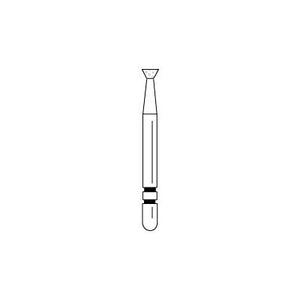 Two Striper® Diamond Burs – FG, Coarse, Green, Inverted Cone, 5/Pkg
