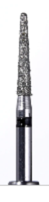 Diamond Bur, Round End Taper 10/pk