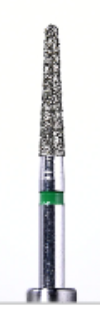 Diamond Bur, Round End Taper 10/pk