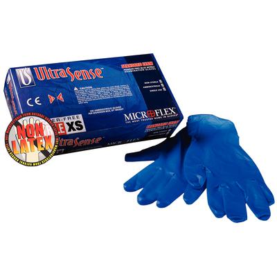 UltraSense® Nitrile Exam Gloves – Blue, Powder Free, Latex Free, 100/Box