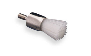 Prophy Soft White Nylon Brushes – Screw Type, Soft, Flat, 144/Pkg