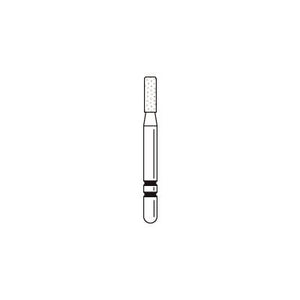 Two Striper® Diamond Burs – FG, Coarse, Green, KR Cylinder, 5/Pkg