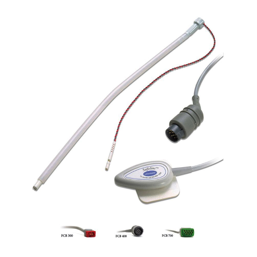 Kendall™ FCB 400 Series Fetal Spiral Electrode Cable with Round Connector, for GE Monitor