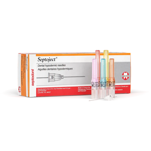 Septoject® Dental Hypodermic Needles, 100/Box