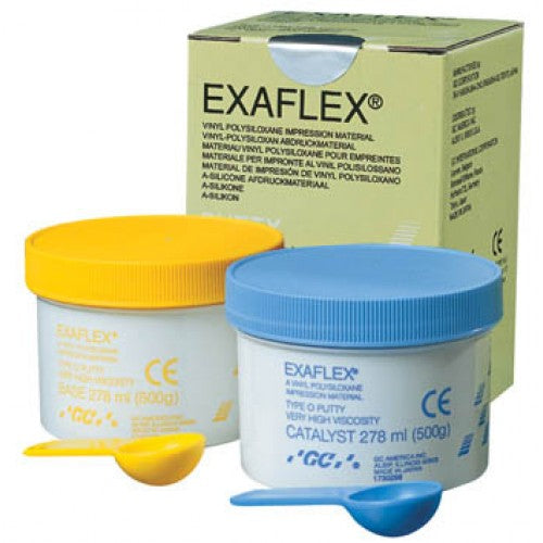 EXAFLEX Vinyl Polysiloxane Impression Material, Putty Standard Package
