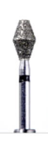 Diamond Bur, Barrel 10/pk