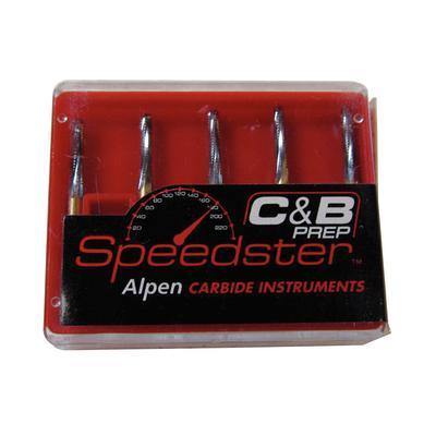 Alpen® Speedster™ C&B Prep Carbide Burs – FG, 5/Pkg